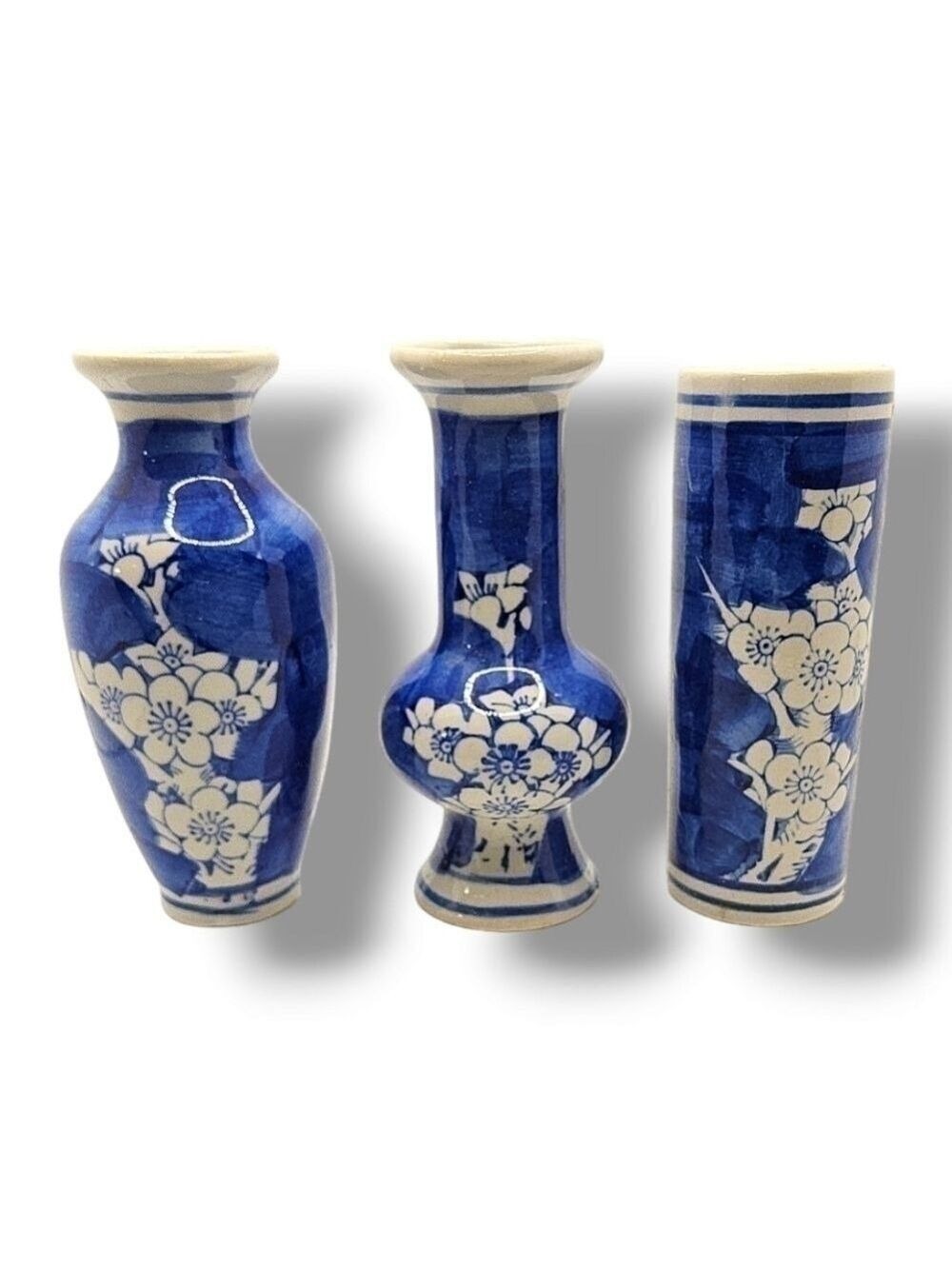 Decorative Ceramic Vase 3 Pc Set Vintage Readers Digest